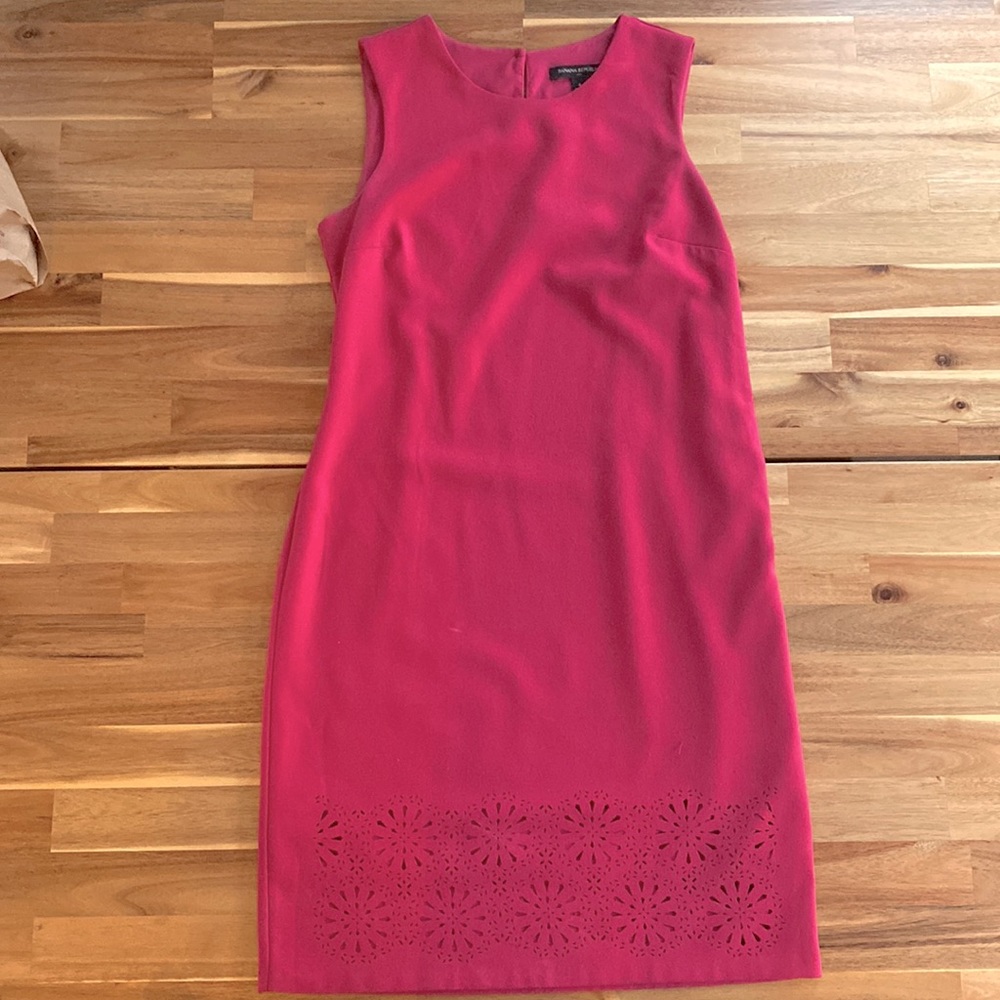 Size 4 Pink Banana Republic Factory Sleeveless Dress